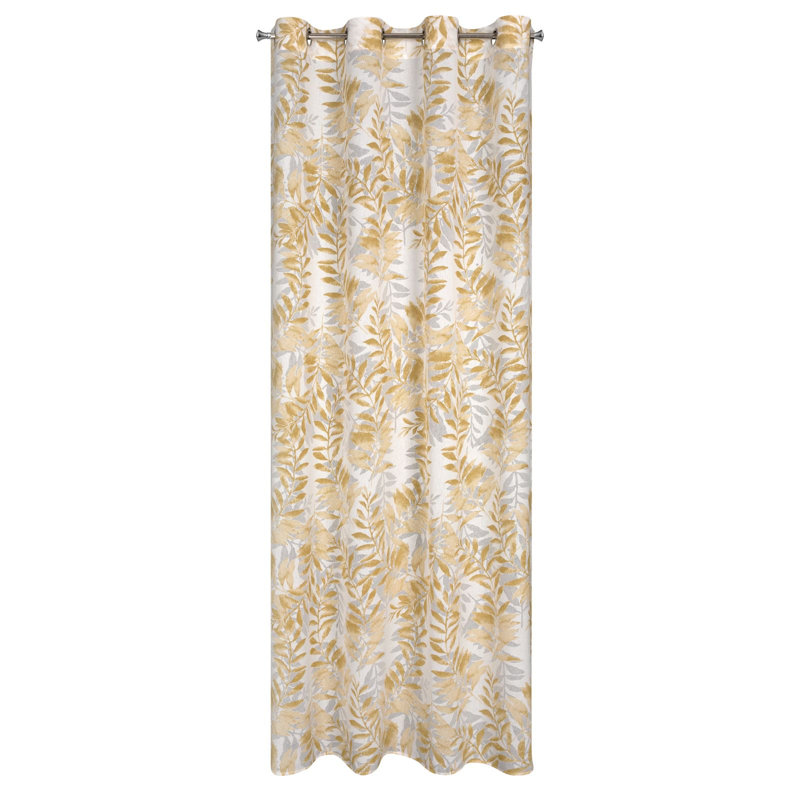 Goldwin Goldwin Eyelet Blackout Curtain, Mustard