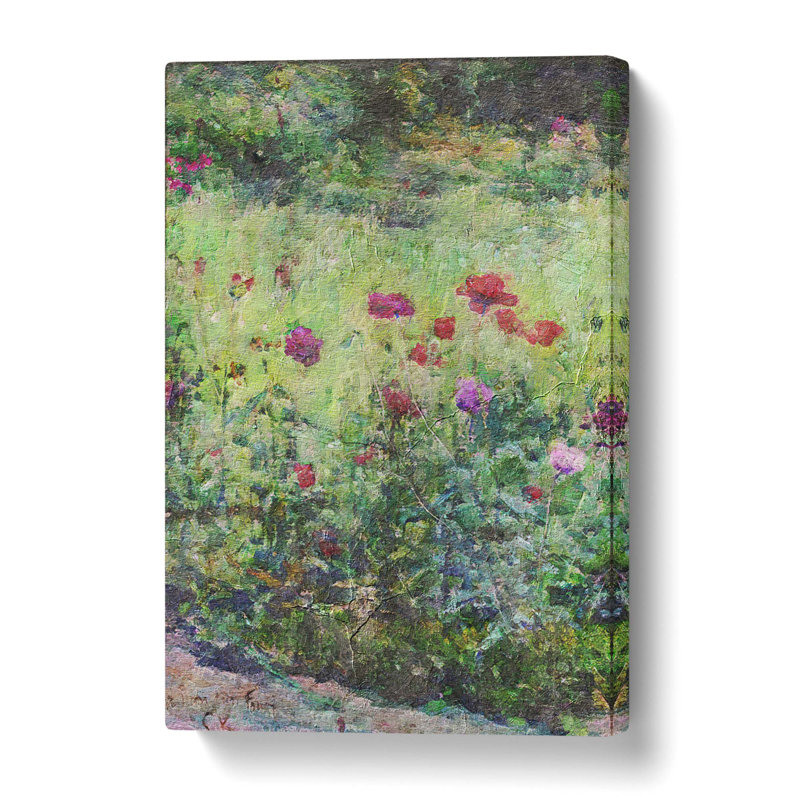 Field of Poppies by Kuroda Seiki - Wrapped Canvas, 50 cm H x 35 cm W
