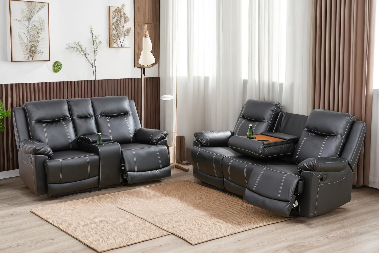 Latitude Run® Waki 2 - Piece Faux Leather Living Room Set | Wayfair