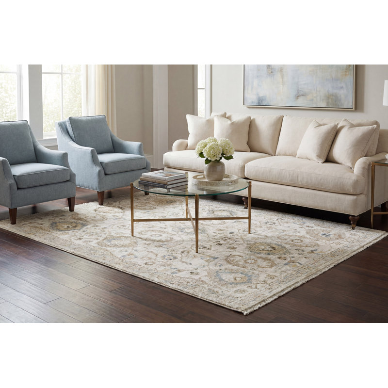 Stamey 12500-989 GREY/BEIGE/DK GREY, Rectangle 6'7" x 9'10"