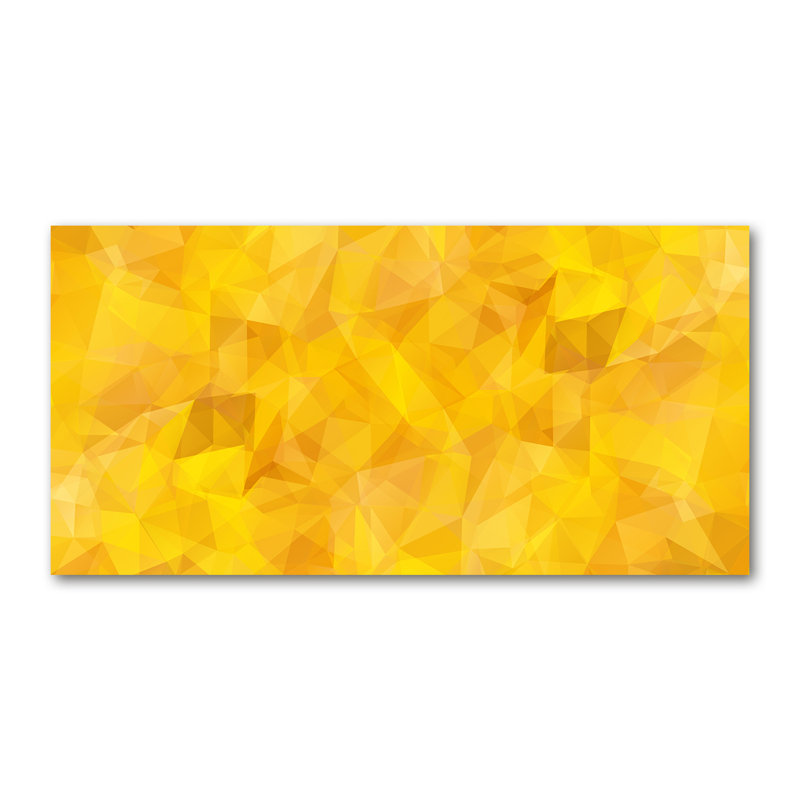 Abstraction Triangles - Wrapped Canvas Print