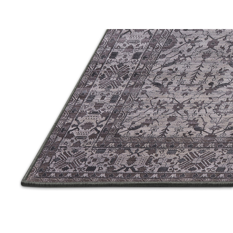 Tapis oriental gris Ceasar, Rectangle de 3 pi x 5 pi