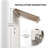 10' X 8' Retractable Awning, Patio Awnings, Sunshade Shelter W/ Manual Crank Handle, UV & Water-Resistant Fabric And Aluminum Frame For Deck, Balcony, Yard, Red & Beige-125181335-125181356