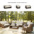 Estill 84.38'' Wide Straight Patio Sofa with Cushions