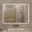 Miroir lumineux de salle de bain rectangulaire-734840748