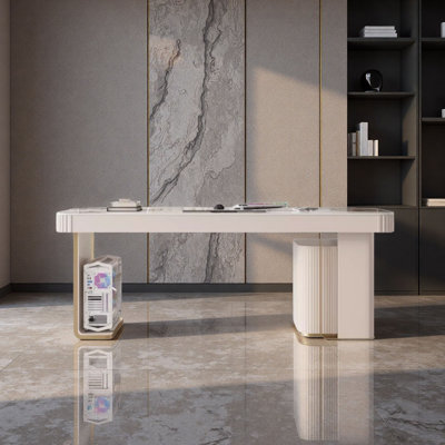 Bureau moderne en ardoise - luxe clair