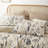 Floral Quilt Set 3 Pieces - Lightweight Botanical Pattern Quilt With Two Pillowcases-117089165-117089170