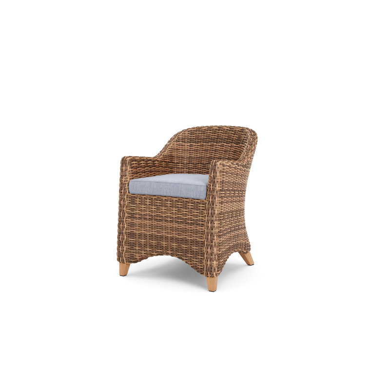 Truss Outdoor Teak Dining Armchair