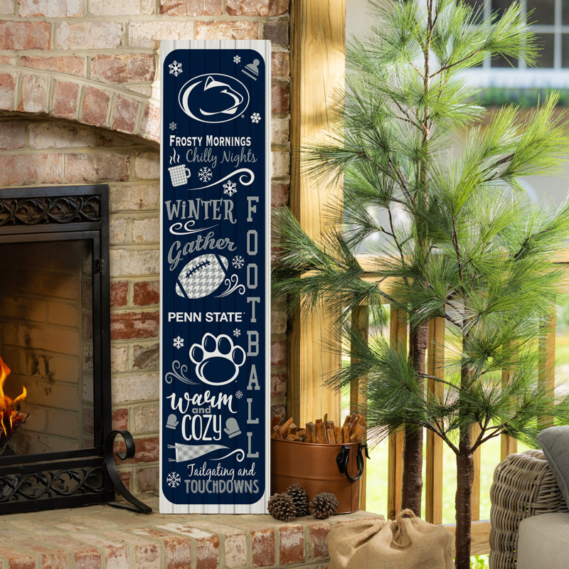 Porte-porte d'hiver double-face saisonnier Penn State