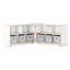Unité de rangement pliable et verrouillable EdQ 24 po - Naturel-137790065