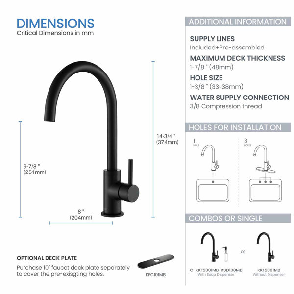 Dimensions du produit