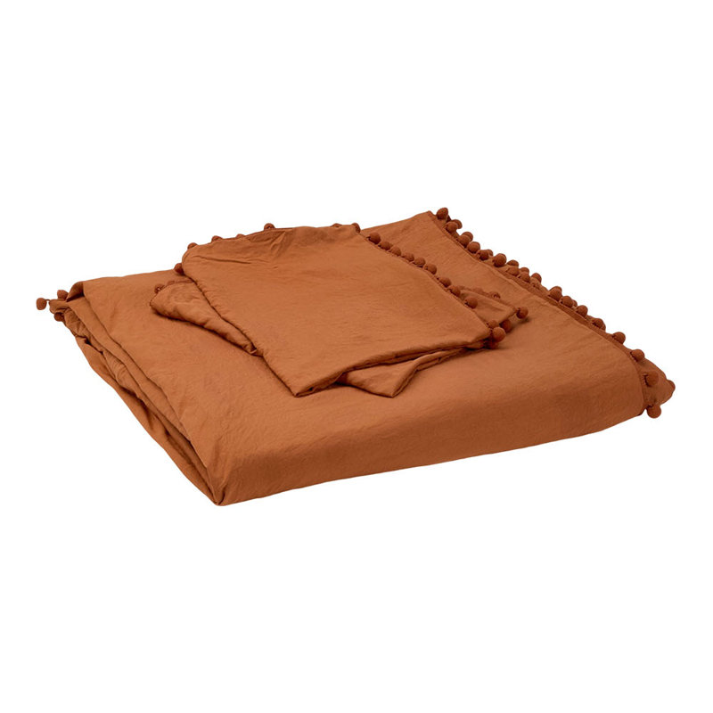 Standard Sheet Set, Orange, Double (4'6)