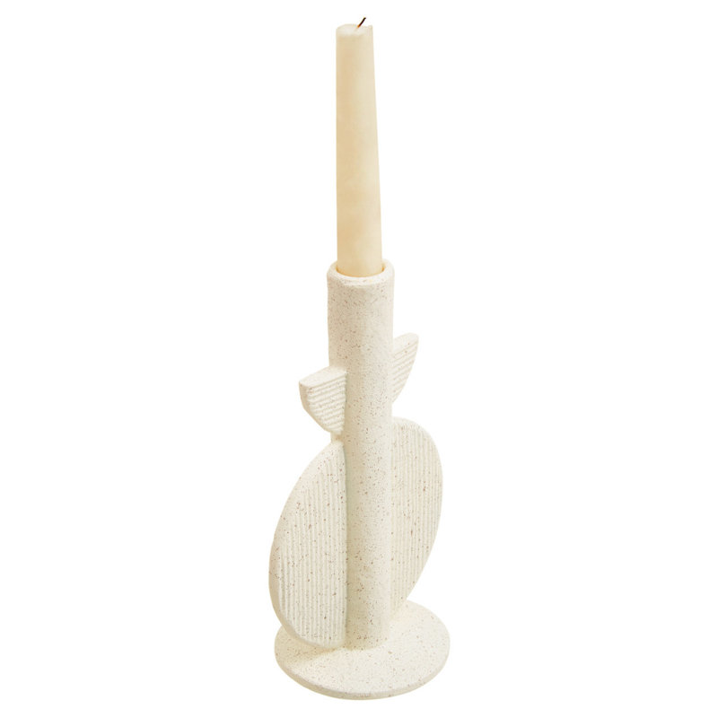 Stone Tabletop Candlestick