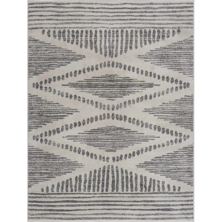 Tapis gris Dounia