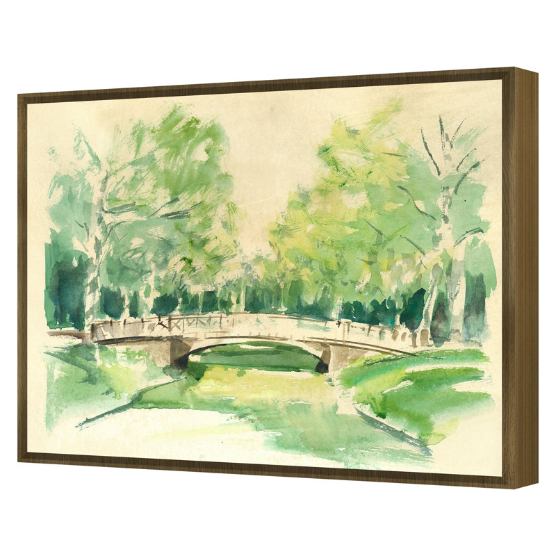 Garden Terrace 3 Print by PC Ngo