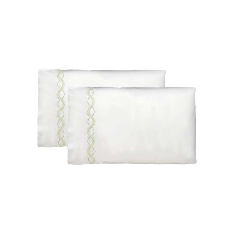 Diana Embroidery By DEA Sateen Pillow Case, Standard Pillow Case