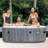 Intex Purespa Plus Inflatable Hot Tub Jet Spa with Filter Cartridges