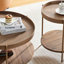 Ensemble de 2 tables basses gigognes 2 étages-796405638