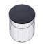 Table basse ronde moderne de 30 po avec table de bout moderne en métal trempé et plateau en verre trempé teinté Modern-697972240