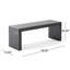 Banc de salle à manger durable