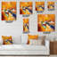 Petit bateau pendant une horloge murale-1016587017