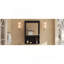 Armoire de rangement de salle de bain murale 20 "avec miroir, rangement mural avec porte, armoire à pharmacie murale à miroir-1205928462