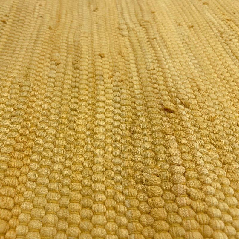 Housse et insert de coussin carré Ingrassellino, Jaune, Housse de coussin seulement - sans insert