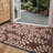 Floral Outdoor Indoor  Dirt Resistant Absorbent Non-Slip TPE Backing and Washable Low-Profile Indoor Mats for Entry,Kitchen,Garden-772449471-772449468