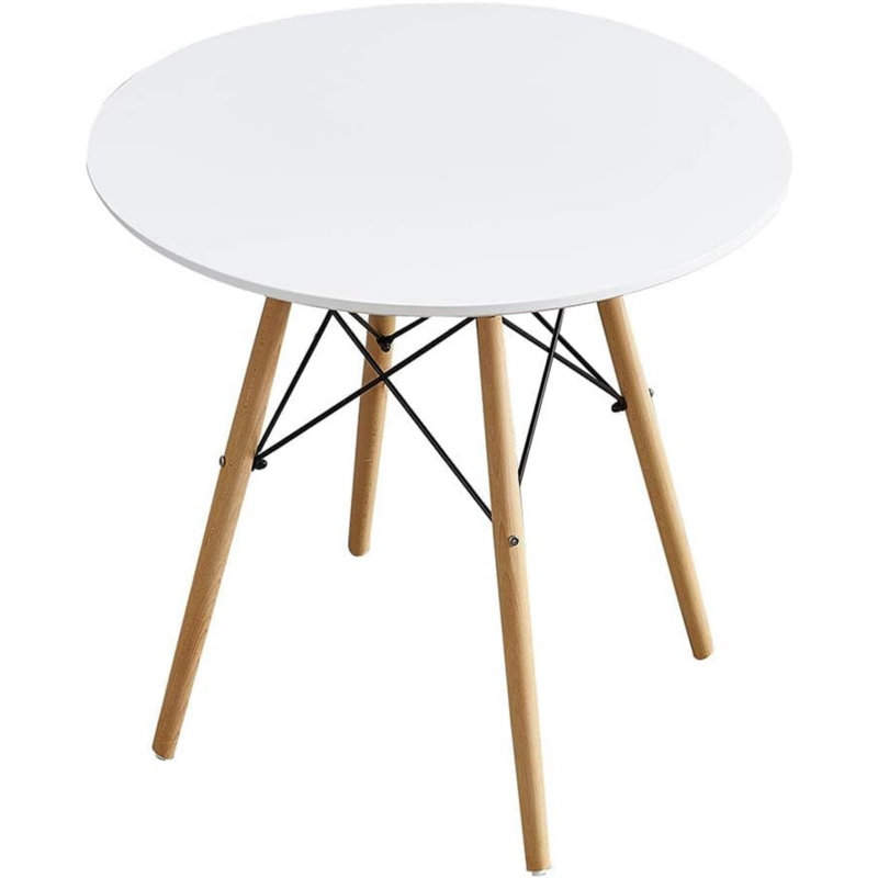 Round Dining Table, 75 cm H x 80 cm W x 80 cm D