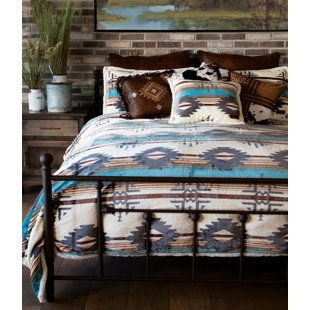 Lone Mountain Geometric Shapes Coverlet