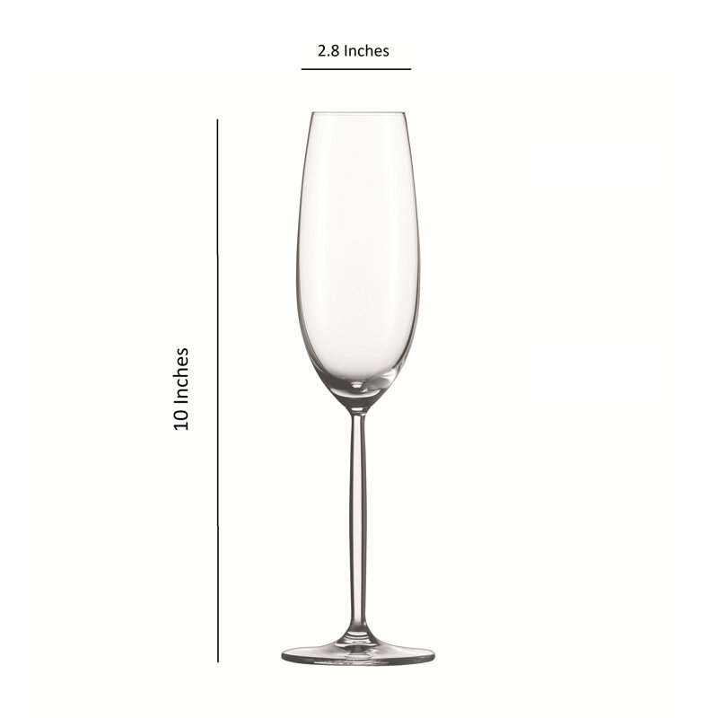 Diva 7 oz. Crystal Flute