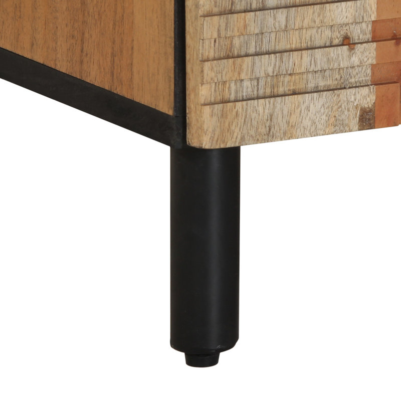 50cm W Solid Wood Bedside Table