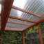 Panneau de toit 72 po x 21 po en polycarbonate résistant aux intempéries - haute résistance, personnalisable, imperméable et durable
