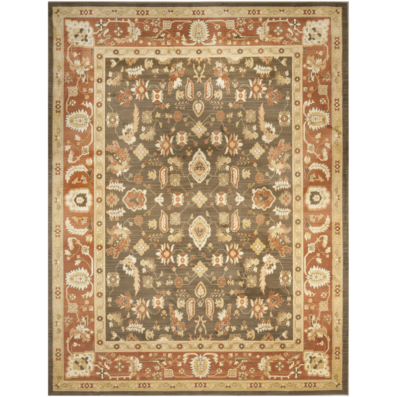 Lacourse Performance Oriental Rug, Rectangle 4' x 5'7"