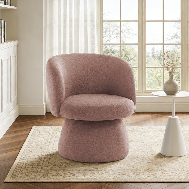 Tabouret de coiffeuse 27,9 po, Rose