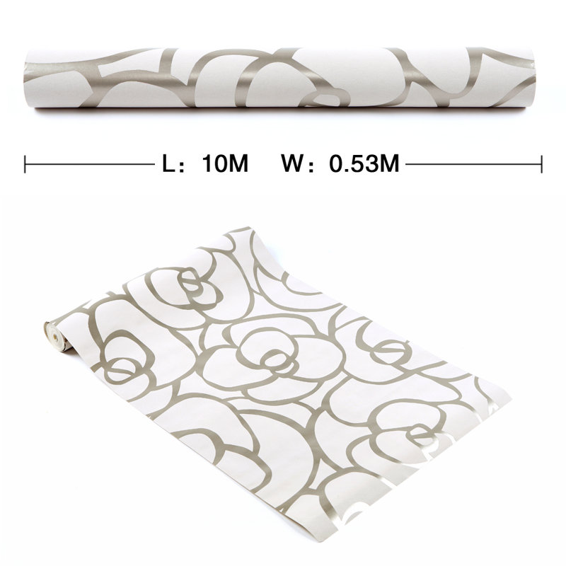 10m x 53cm Textured Matte Paste the Wall Wallpaper Roll