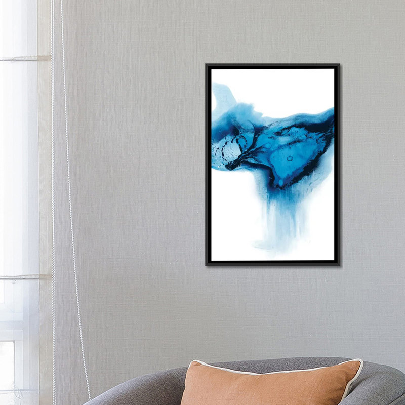 Dissipation II par Ethan Harper - reproduction d'art, H 26 po x l 18 po x 1,5 po, Toile avec cadre noir, Pas de tapis