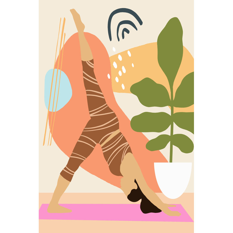 Bright Energy III by Annie Warren - Wrapped Canvas Print, 122cm H x 81.3cm W