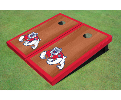 All American Tailgate NCAA Manufactured Wood Cornhole Set