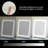 Hollywood Makeup Mirror with Dimmable Lights