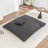 Corduroy Floor Bean Bag In Grey, Removable Cover, No Assembly, Good For Reading And Napping Dormitory Chair, Grey Color, Skin - , Soft Foam, Ideal Sitting Balcony