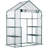 Mini Walk-In Greenhouse Kit, Portable Green House With 3 Tier Shleves, Roll-Up Door, And Weatherized Cover-115824299