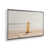 Cadre flottant en chrome poli