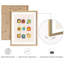 «Mid Century Modern Colorful Abstract Boho», reproduction d'art encadrée, affiche, petit art mural-104789236-104789241