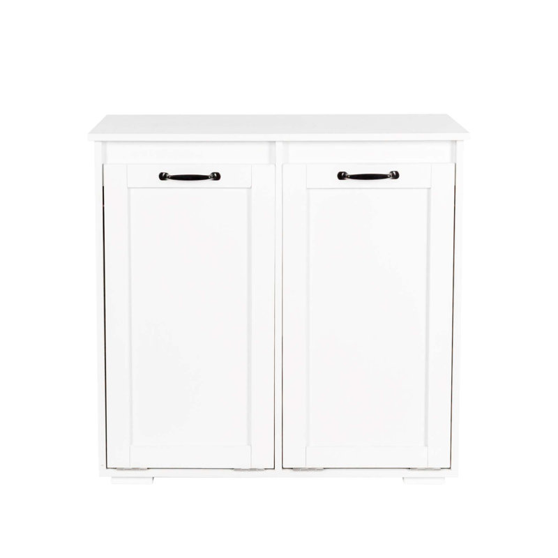Laundry Cabinet ,with 2 Removable Liner Bags