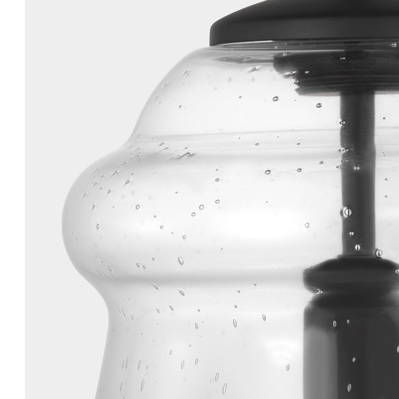 1 - Light Single Pendant, Midnight Black