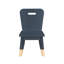 Ensemble de table et de chaises pour enfants, fini bleu marine, ensemble de 5 pièces-392765985
