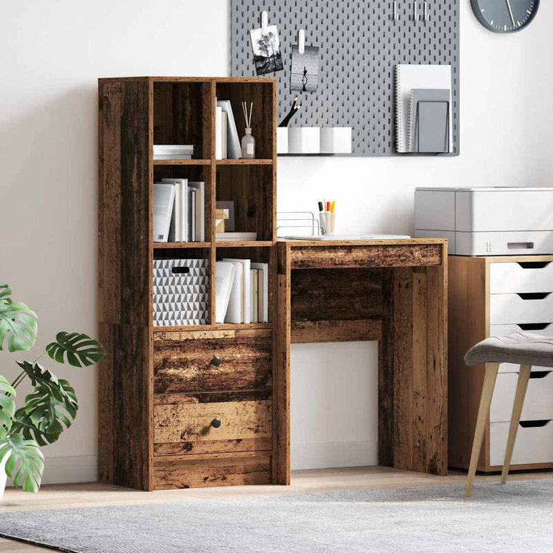 Credenza Desk, 127cm H x 45.5cm W x 34cm D