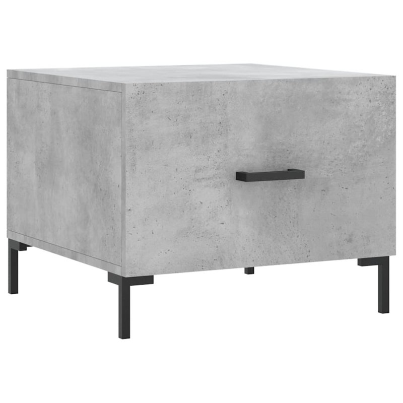 Avaiyah Four Leg Coffee Table with Storage, Concrete Grey