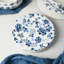 Ensemble d'assiettes à salade Stone Lain Fiore 8 pièces New Bone China